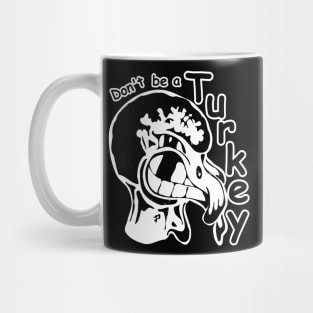 Funny Turkey Teeth Dental Health Mug